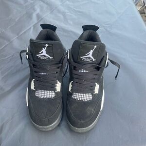 Jordan 4 white thunder size 8 men